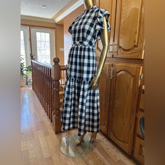 Express x ladygang Dresses & Skirts - Checkered Maxi Dress
